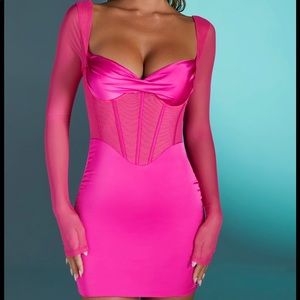 Oh Polly hot pink dress